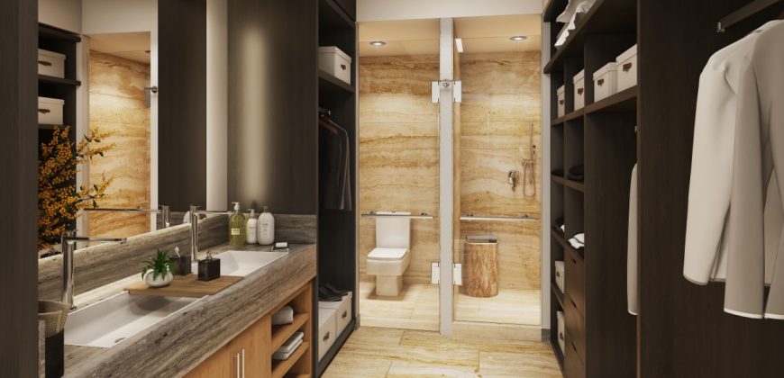 Apartamento de Lujo Tipo «C» Planta Baja 2 Rec en Harmonia, Yucatán Country Club.