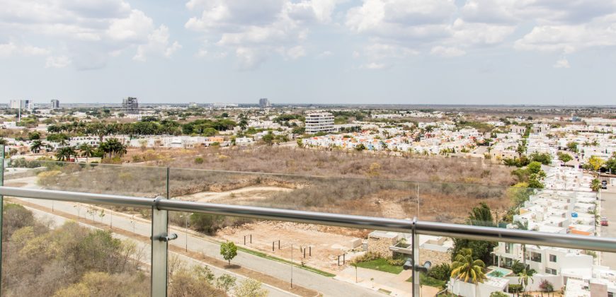 Departamento de Lujo 1102 en Country Towers, Torre Aqua, Mérida.