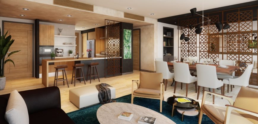 Apartamento de Lujo Tipo «B» 3 Rec en Harmonia, Yucatán Country Club.